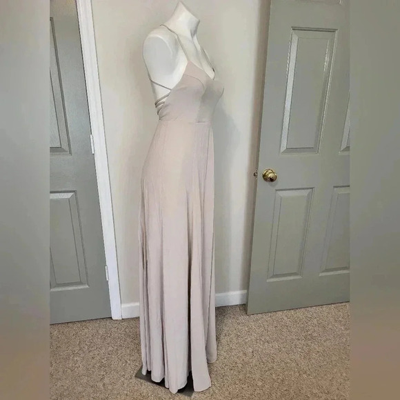 Show Me Your Mumu Godshaw Goddess Gown in Blush Dancing Queen Shine(XXS)NWT - Picture 5 of 12